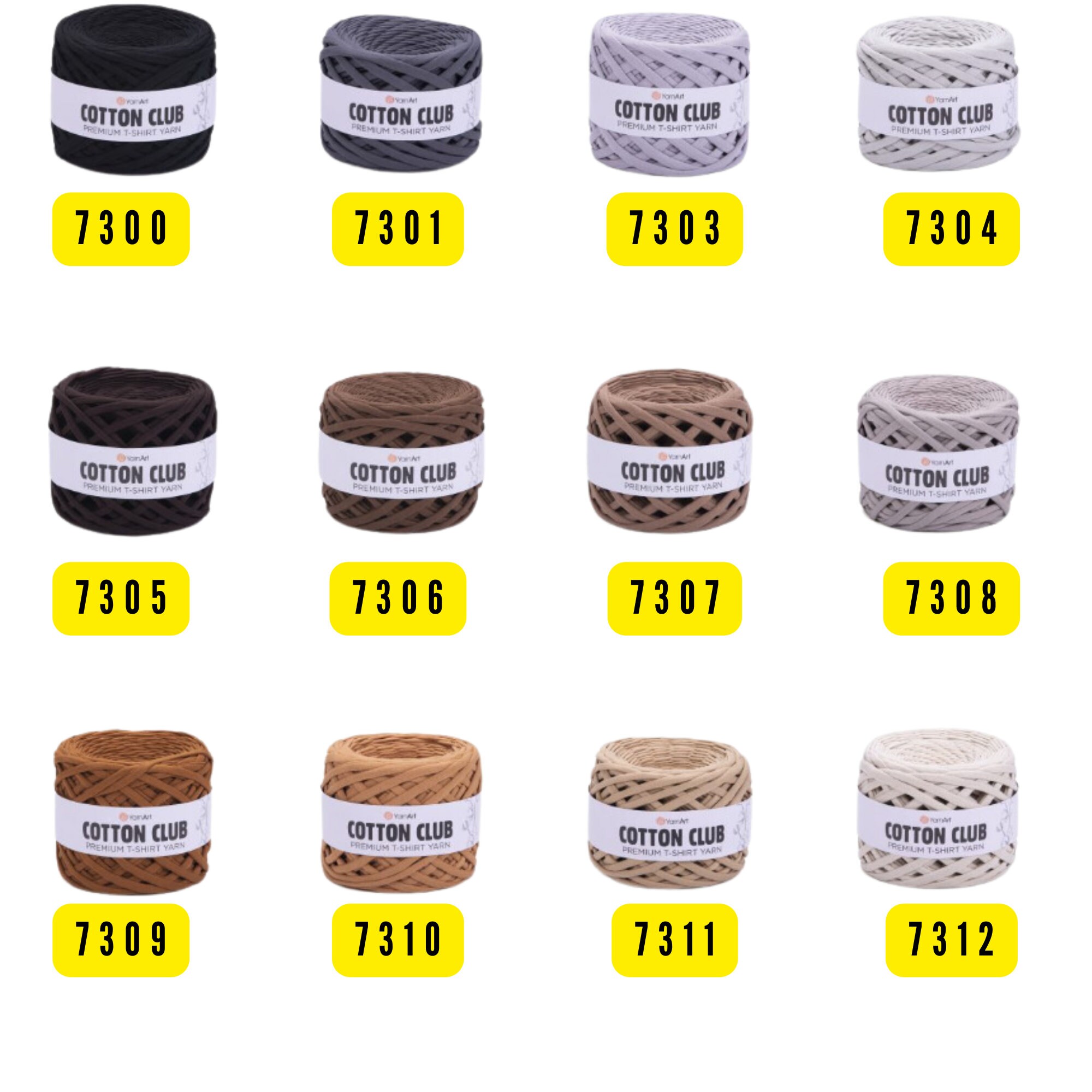 f.ryo 様 Yarnart Cotton Club, Super Bulky Cotton, 310 G 110 Basket