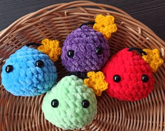 Peluche boule anti-stress au crochet Stardew Valley