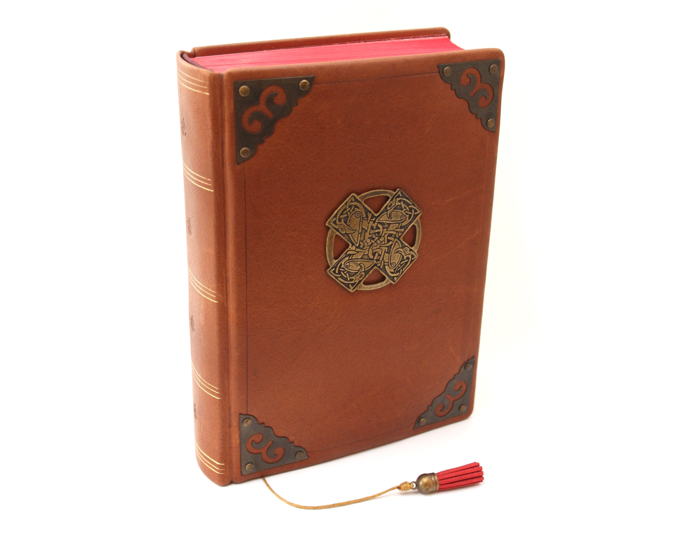 Leather Notebook Vintage Magic Book Journal Work Diary Life Story Notes 