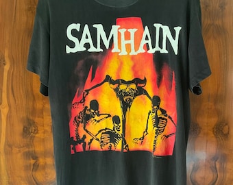 Danzig Shirt, I Luciferi Vintage Rare T-shirt, Misfits Samhain
