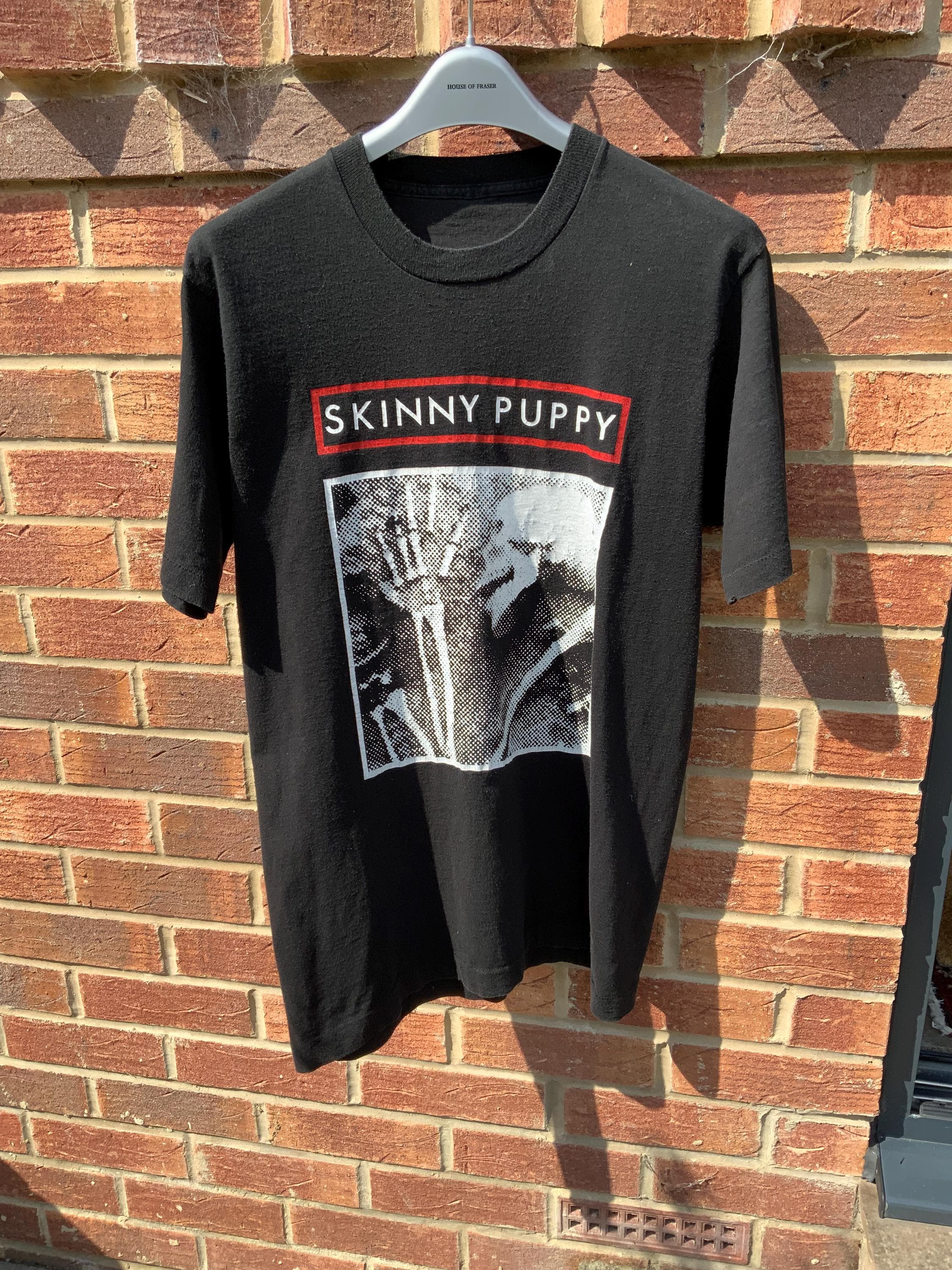 SKINNY PUPPY バンドTシャツ 90s vintage Original Skinny Puppy Remission Single Stitch Vintage Band Shirt