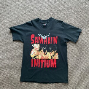 Danzigシャツ、I LuciferiヴィンテージレアTシャツ、Misfits Samhain