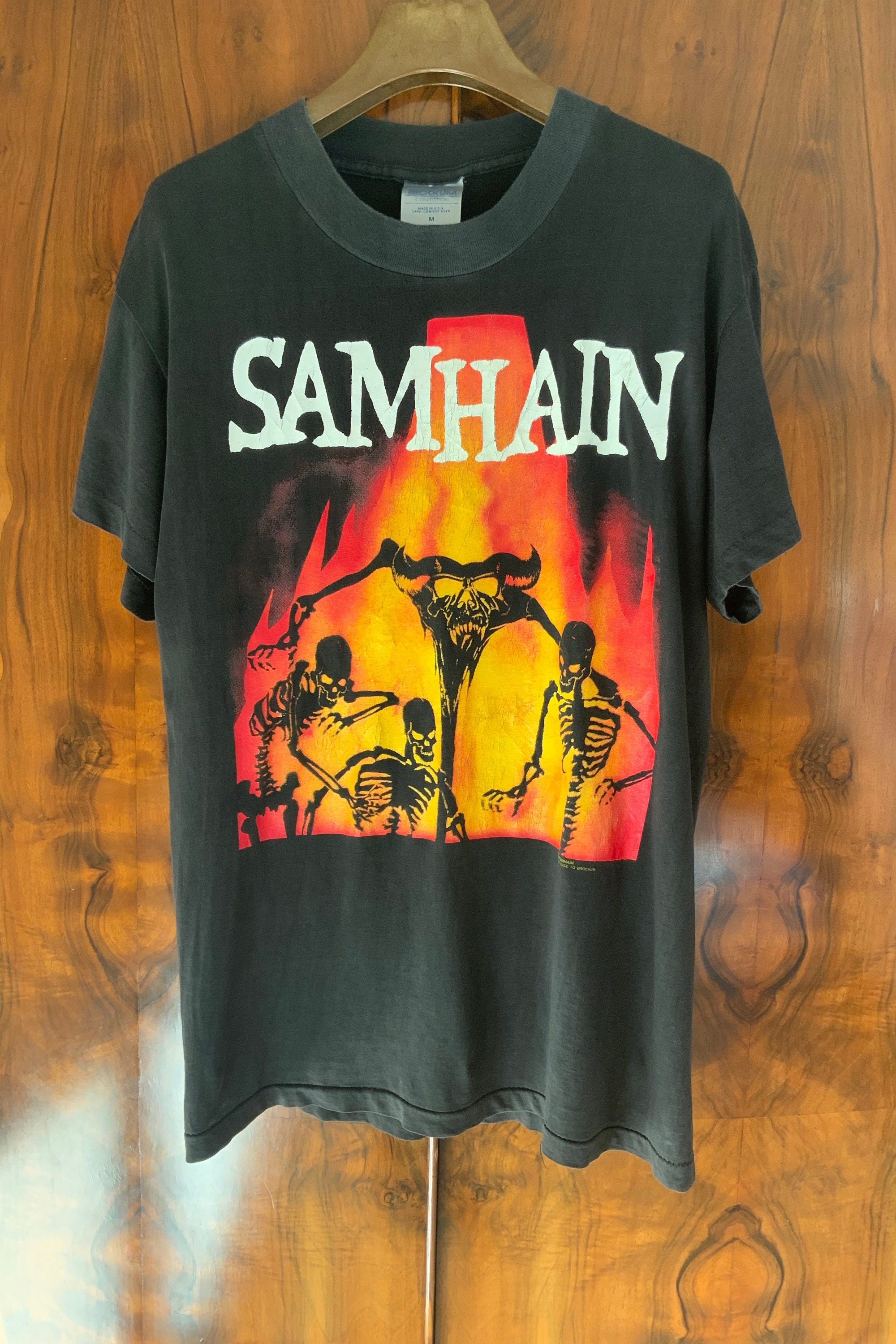 【激レア】 SAMHAIN Tシャツ 99年 M Danzig Misfits サムヘイン ダンジグ ミスフィッツ anvil ビンテージ 90年代 Metallica Guns レッチリ Danzig t shirt misfits - Gem