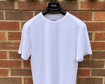 New 100% cotton spring/summer Neighborhood crisp clean tee t shirt essential wardrobe staple Unisex Large