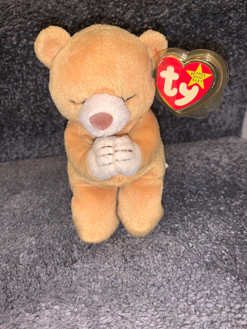 RARE Hope Beanie Baby With Tag Errors Etsy