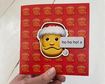 Emoji Christmas Cards | Fun Xmas Greetings, Santa, Snowman