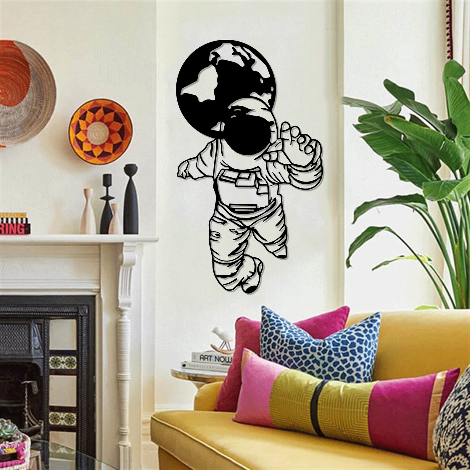 Astronaut Earth Svg Laser Cut Files Dxf Glowforge Printable - Etsy