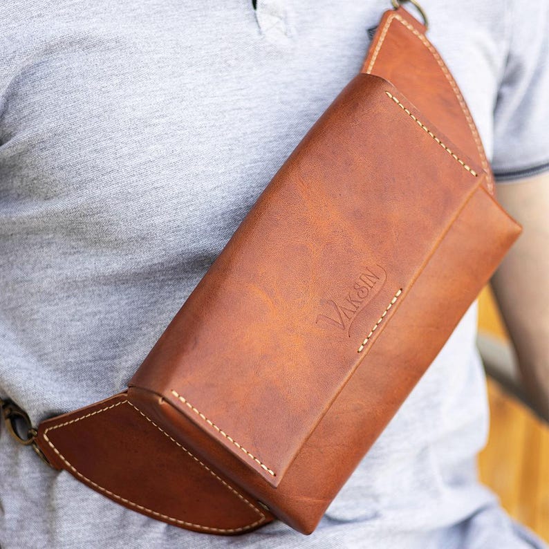 Monza Fanny Pack PDF Pattern Leather, Belt Bag Pattern, Leather Waist