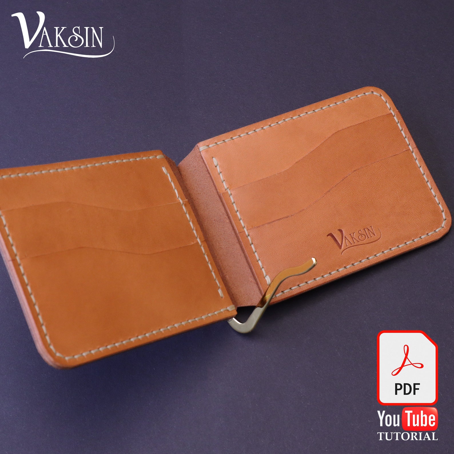 DIY Wallet Download PDF Pattern With Video Tutorial/best Gift for Him