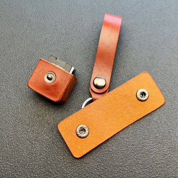 Keychain - Rectangle - Oahu - Leather Keychain - Rectangle - Oahu - Leather