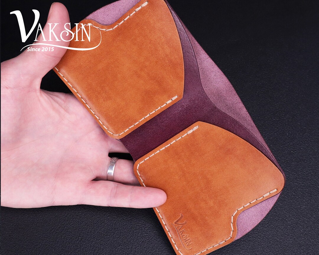Handmade Bifold Wallet From ITALICO Leather/best Gift for Him & Her