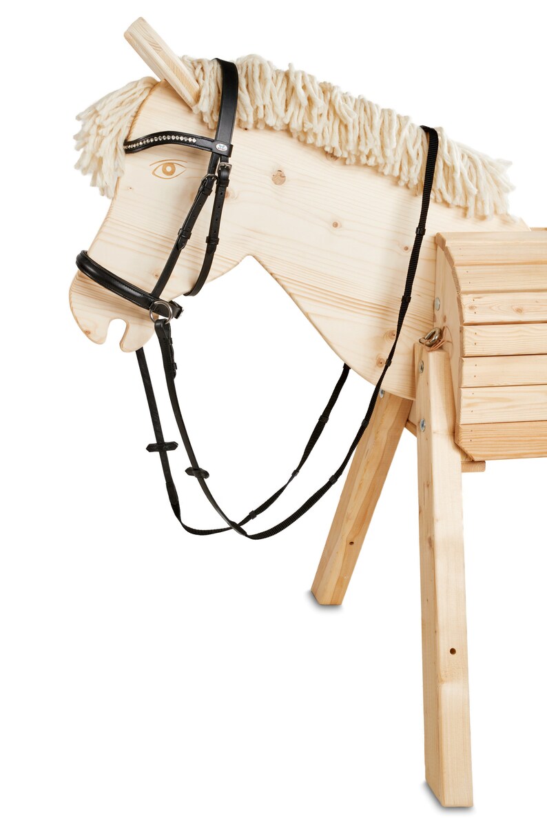 PONY FUN Set of Bridle Halter and Rope for Hobby Horses / Etsy