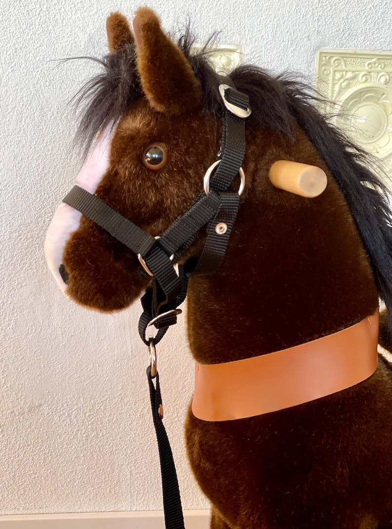 PONY FUN Set of Bridle Halter and Rope for Hobby Horses / Etsy