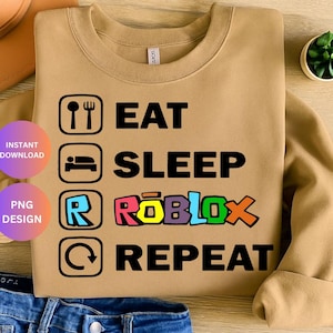 Roblox PNG Bundle | Gamer PNG Clipart | Kids Gaming Sublimation Design | Roblox Characters PNG | Digital Download for Shirts