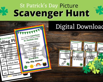 St. Patrick's Day Picture Scavenger Hunt