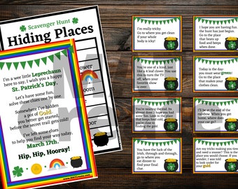 St. Patrick's Day Scavenger Hunt