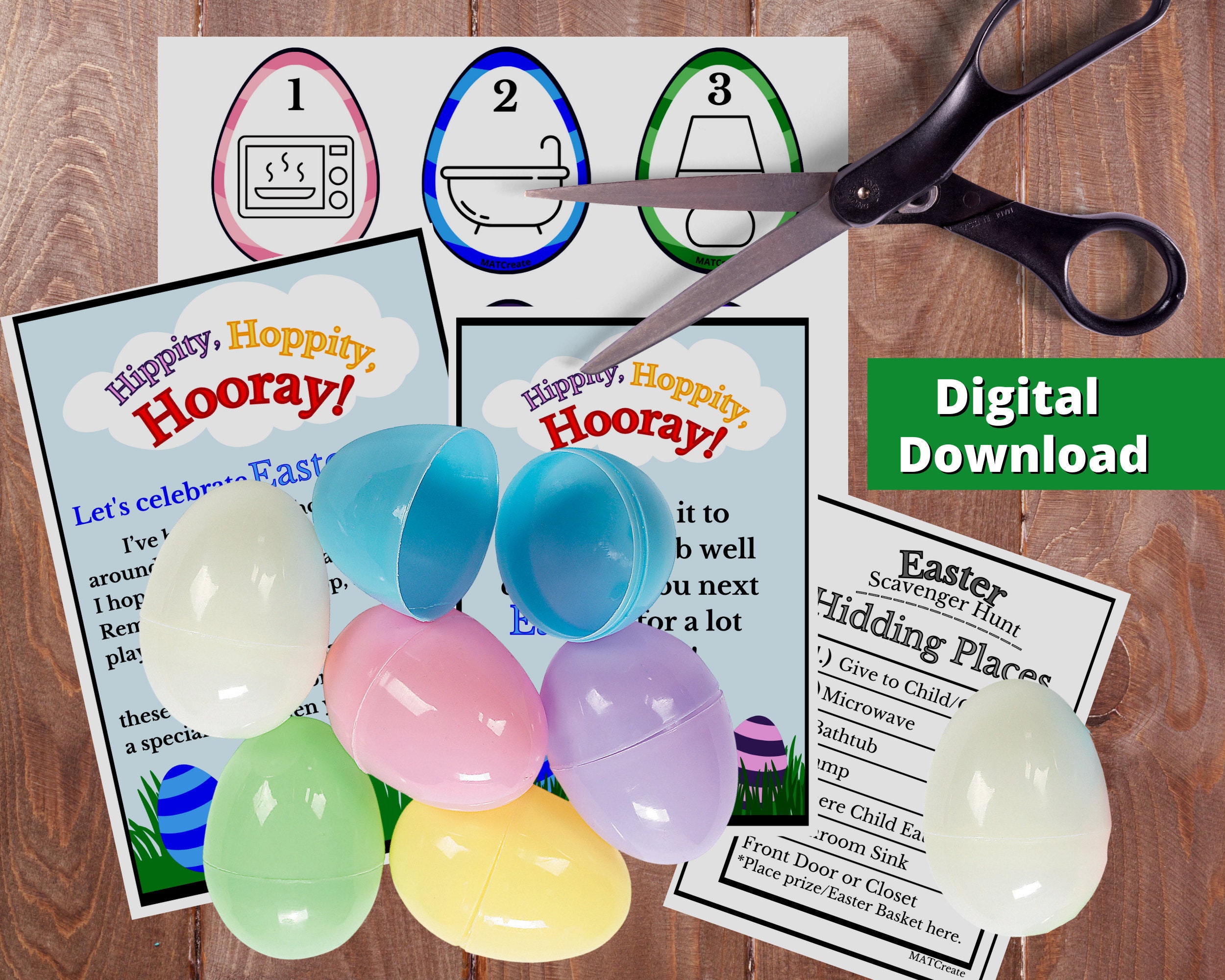 Picture Easter Scavenger Hunt- Digital Download