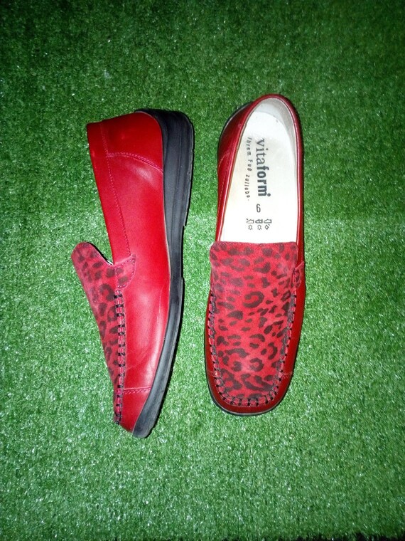 Vitaform Vintage flats alpargatas slip on - Etsy España