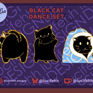 Black Cat Dance Set [Dumpy, Blankie & Dance]