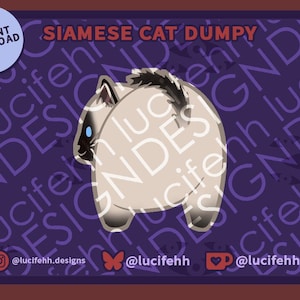 Siamese Cat Dumpy