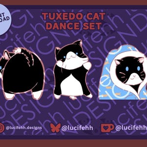 Tuxedo Cat Dance Set [Dumpy, Blankie & Dance]