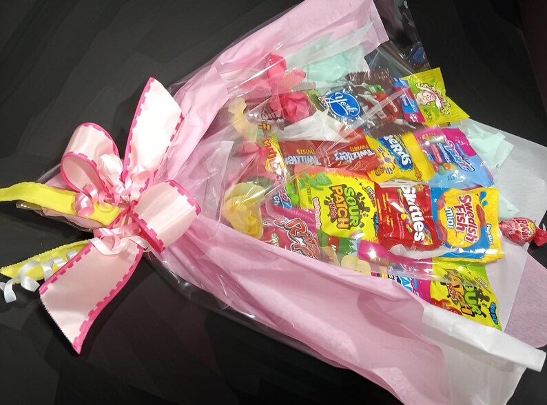 CANDY BOUQUET, Birthday Candy Bouquet, Get Well Bouquet, Recital Gift