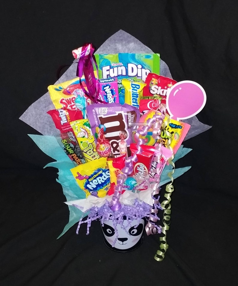 Birthday Candy Bouquet Recital Gift Get Well Gift Treat Etsy