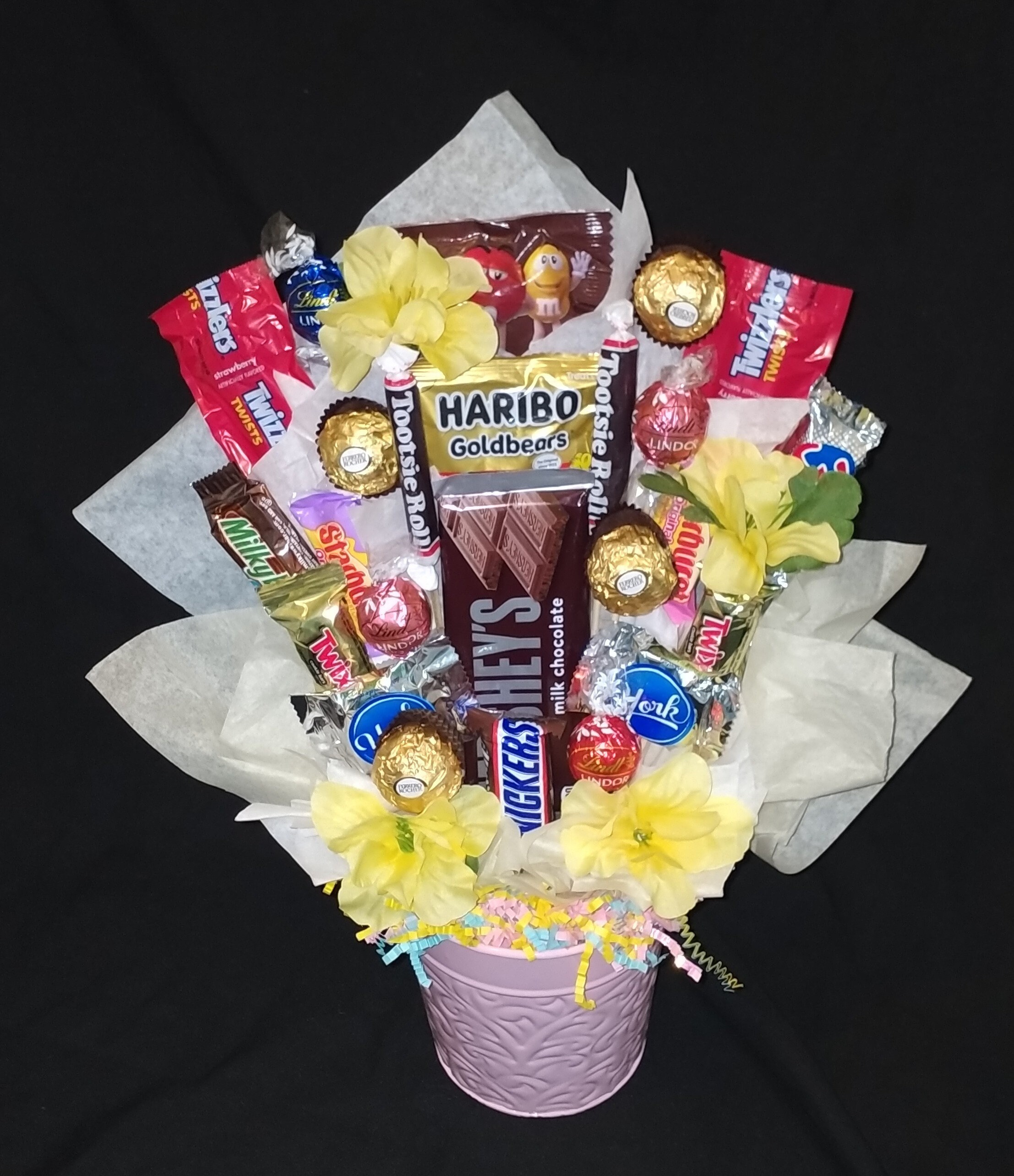GET WELL Candy Bouquet, RECITAL Gift, Birthday Candy Gram, Get Well ...