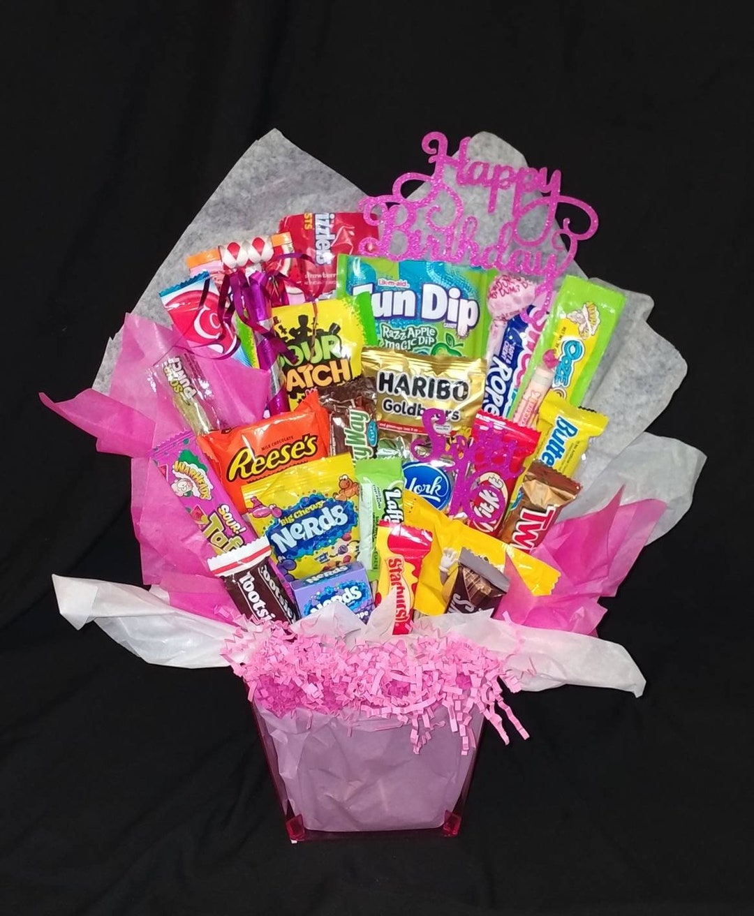 SWEET SIXTEEN Birthday Candy Bouquet SWEET 16 Celebration - Etsy