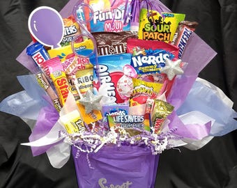 SWEET 16 GIFT, Sweet 16 Bouquet, Sweet Sixteen Gift, Sweet 16 Candy Gram, Sweet 16 Centerpiece, Girls Birthday Gift, Teen Birthday Gift