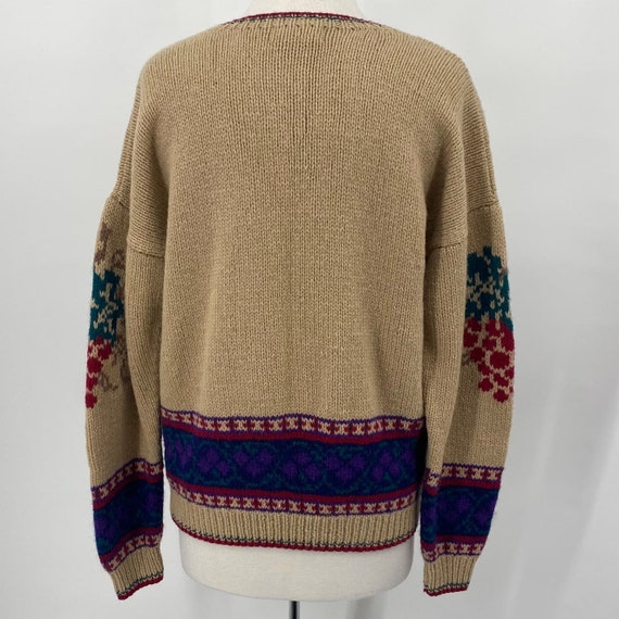 Vintage SKYR Shetland Wool Sweater Crewneck Pullo… - image 6
