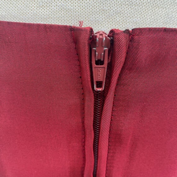 Vintage 90s JS Collections Pleated Gown Ruched Sp… - image 10