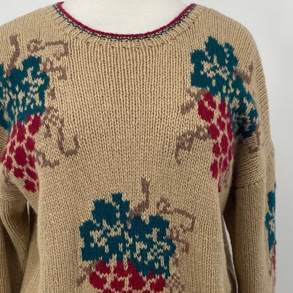 Vintage SKYR Shetland Wool Sweater Crewneck Pullo… - image 3