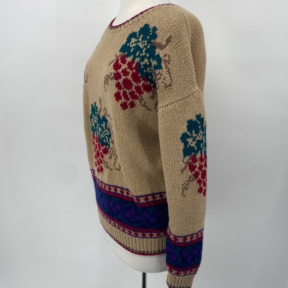 Vintage SKYR Shetland Wool Sweater Crewneck Pullo… - image 4