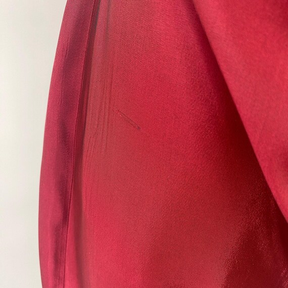 Vintage 90s JS Collections Pleated Gown Ruched Sp… - image 6