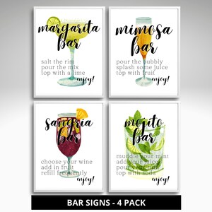 Mimosa Bar Sign, Modern Minimalist Mimosa Bar Sign, Wedding Mimosa Bar Sign Instant Download Editable Baby Bridal Shower , Bar Signs DIY