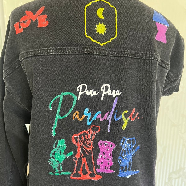 Von Coldplay inspirierte Jacke / handgemacht / Konzert / Paradies / mein Universum