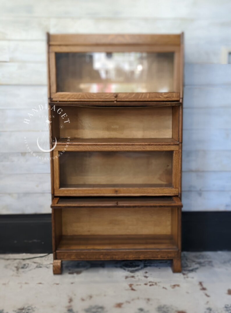 Antique Widman Barrister Bookcase Etsy