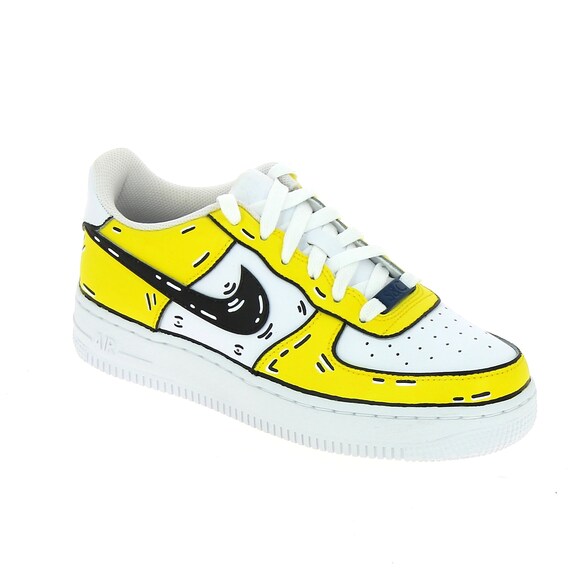 nike af1 yellow