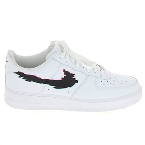Basketball NIKE AF1 Custom, Custom &quot;Glitch&quot;