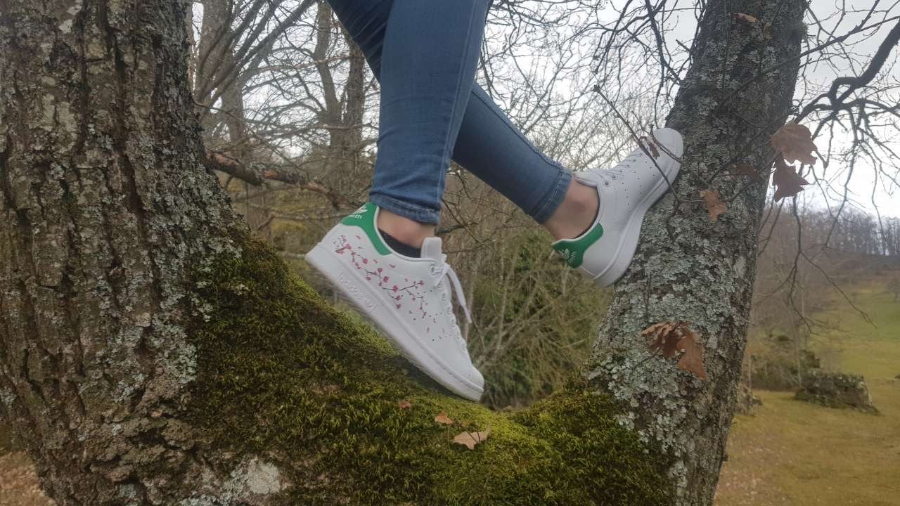 Stan smith top fleur de cerisier