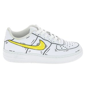 Basket NIKE AF1 personnalisée, Custom Cartoon