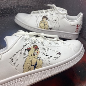 Basketball ADIDAS Stan Smith custom, custom &quot;Mononoke&quot;