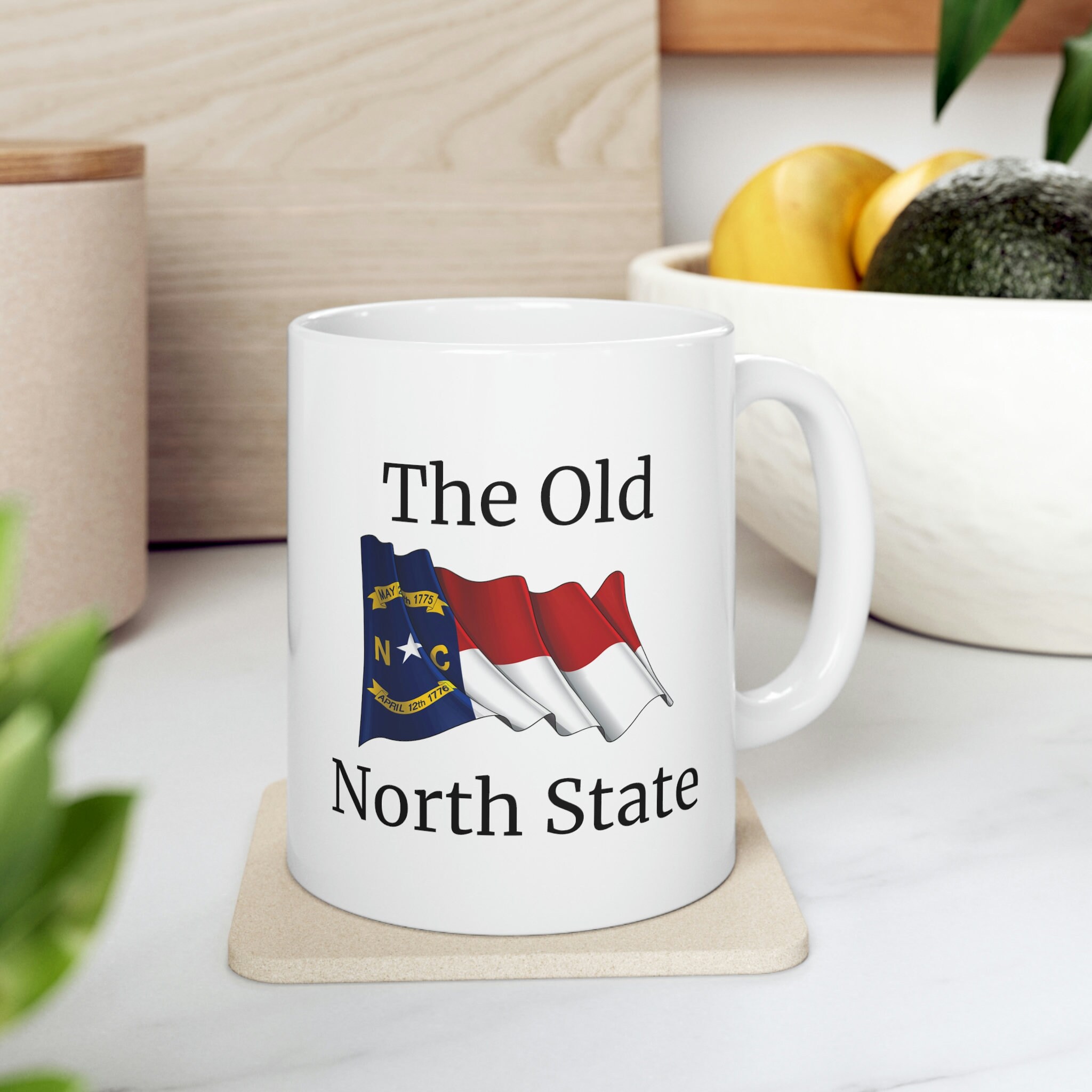 The Old North State Toast North Carolina Ceramic Mug 11oz Etsy