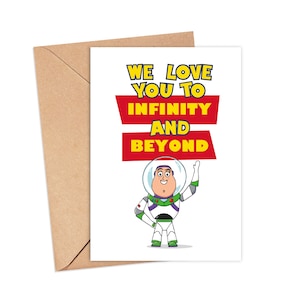 To Infinity en Beyond Buzz Lightyear Card