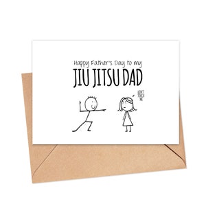 Fijne Vaderdag voor mijn Jiu Jitsu Dad Card
