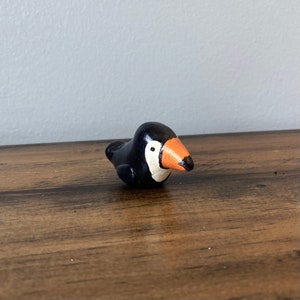 Animal Figurine, Toucan Bird figurine, Toucan Miniature