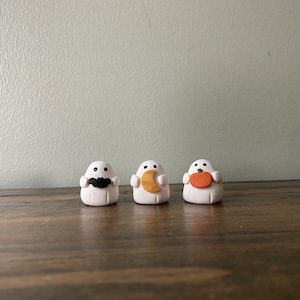 Ghost Figurine. Pocket Ghost. Halloween Decor. Halloween Figurine.