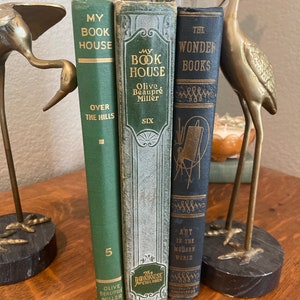 Vintage/Antique Children’s Literature Book Bundle Decorative Lot