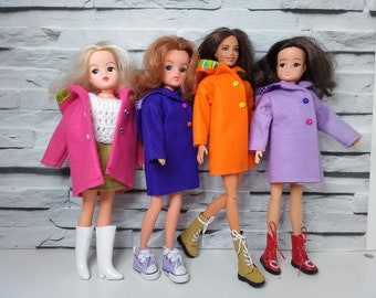 Coat made for Sindy & other similar size dolls